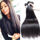 Unprocessed Weave 10&quot; человеческих волос прямых волос перуанский - 34&quot; доступный