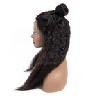 180 париков человеческих волос Яки полного шнурка плотности прямых для чернокожих женщин