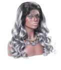 Ровные парики человеческих волос шнурка объемной волны 100 индийские полностью главные для чернокожих женщин