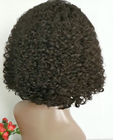 Парики человеческих волос шнурка двойного утка полные для париков Джерри курчавых Боб плотности чернокожих женщин/180%