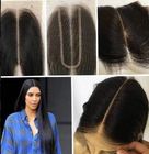 Веаве человеческих волос 8 дюймов реальный индийский для красоты/расширений волос закрытия Ким к