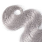 Оживленные человеческие волосы 1Б/серые расширений 100 волос Омбре реальные для женщин