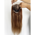 Парики фронта шнурка смеси человеческих волос 30 дюймов прямо плотные и ясные