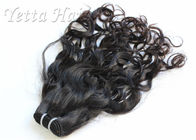 Weave волос девственницы бразильянина двойного слоя Lustrous 100% с естественным цветом